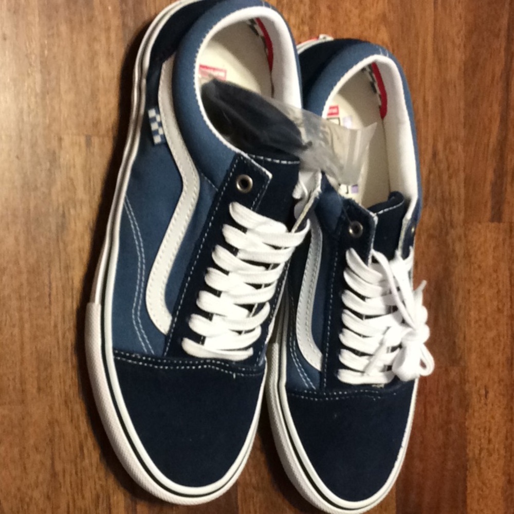 Vans blue sneakers